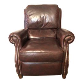 Hancock & Moore Traditional Leather Recliner Armchair