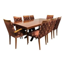 Dakota Jackson Epoch Series Dining Set: Original Price: $42,628.00