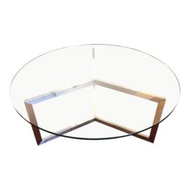 Room & Board Bond Glass + Steel Coffee Table. Original Price: $579