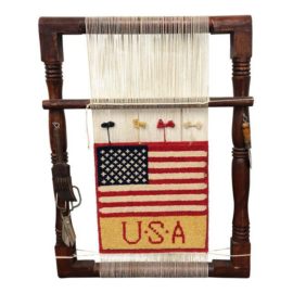 American Weaving on a Loom