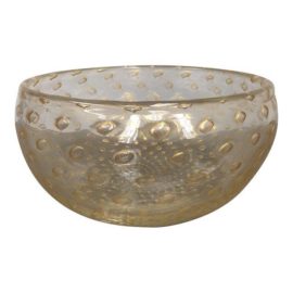 Tiffany & Co. Venetian & Gold Bullicante Bowl