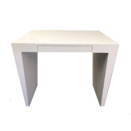 Small White Lacquered Desk