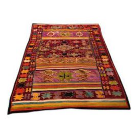Magnificent Flat Weave Kilim Rug - 5′5″ × 8′2″