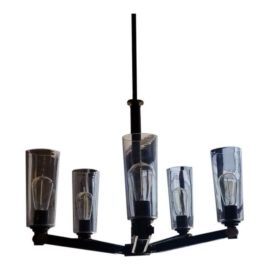 Quoizel New York Rubbed Bronze Pendant. Original Price: $2,000