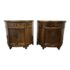 Late 18th Century Shanxi Wood Demi Lune Consoles - a Pair. Original Price: $6,000
