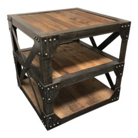 Timothy Oulton Scaffolding Side Table. Original Price: $1,400.00