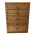 Vintage Five Drawer Highboy