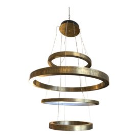 Light Ring Pendant Lamp Four Rings Composition. Original Price: $17,600.00