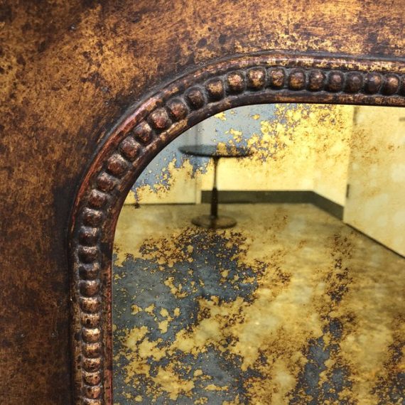 1960s-traditional-style-wood-mirror-with-antiqued-glass-1959