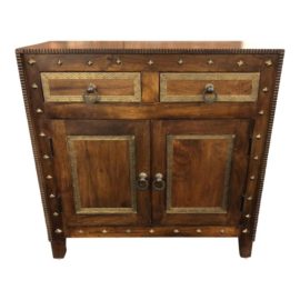Moroccan Brown Mango Wood Cabinet