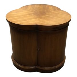 20th Century Traditional Clover Shape Side Table