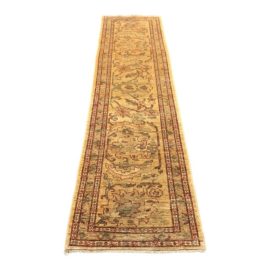 Oriental Hand Woven Wool Runner - 2′6″ × 9′11″