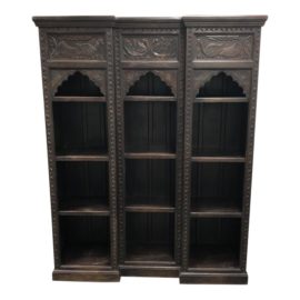 Gothic Revival Reproduction Bookcase