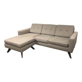 Edgar Balonza True Modern Reversible Sectional Sofa. Original Price: $3,562