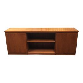1960s Mid-Century Modern Wooden Credenza