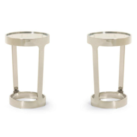 Mitchell Gold & Bob Williams Pair of Dax Side Tables. Original Price: $900