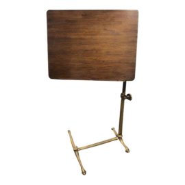 Antique Metal & Wood Music Stand