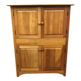 Cherry Wood Storage Desk