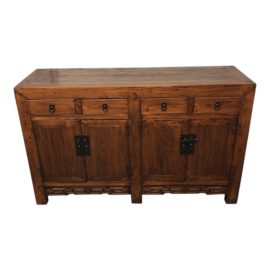 20th Century Chinese Wooden Storage Cabinet