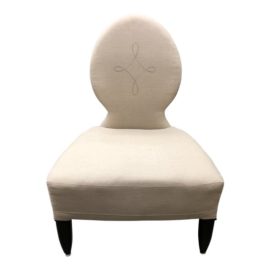 Barbara Barry Opera Slipper Chair Realized by Henredon