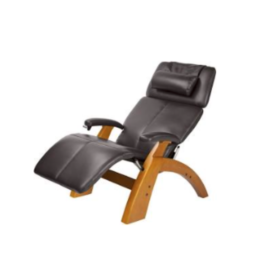 Relax the Back Leather Recliner by Human Touch. Original Price: $2,199.00