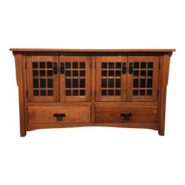 NEW HoneyBee Mission Works Amish Mission Cabinet. Original Price: $2,700.00