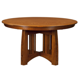 NEW West Point Wood Working Quarter Sawn White Oak Table + 2 Leafs 12". Original Price: $2,600