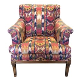Contemporary Custom Colorful Armchair