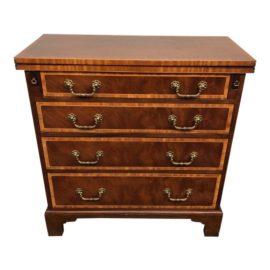 Baker Furniture Wood Hall Cabinet/Desk