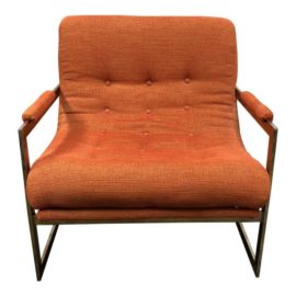 Milo Baughman Mid-Century Scoop Chair