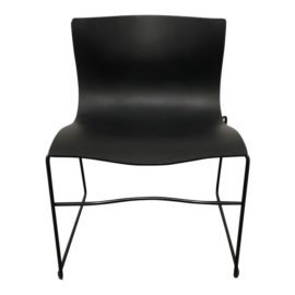 Knoll Vignelli Handkerchief Black Chair