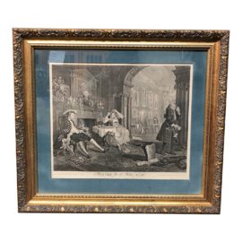 Marriage a La Mode Vintage Engraving