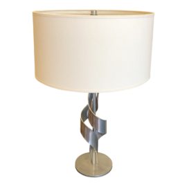 Hubbardton Forge Flux Lamp in Vintage Platinum, Original Price:$924.00