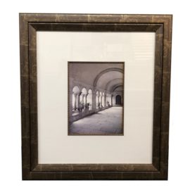 'Collonade' Black + White Photograph