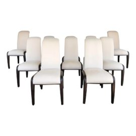 20th Century Pietro Costantini Dining Chairs - Set of 10