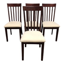 Transitional Upholstered Dining Chairs - Set of 4