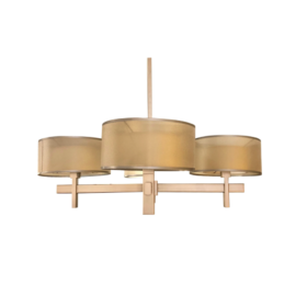 Fine Art Lamps Quadralli Series Circular Shade 4-Light Pendant. Original Price: $4,470.00