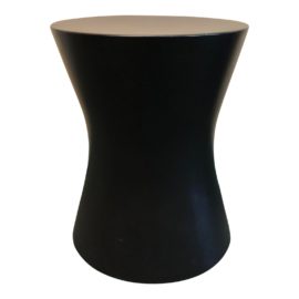 Kreiss Bronze Metal Hourglass Table