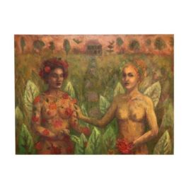 Original Artwork "Echoing Green" by Stephanie Jucker '03. Original Price: $2,000.00