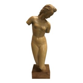 20th Century Italian Female Nude Sculpture