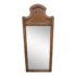 Vintage Carved Oak Wall Mirror