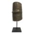 African Metal Handcrafted Cuff + Metal Stand