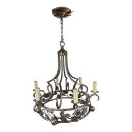 Murray's Iron Works Pomegranate Chandelier. Original Price: $2,558.00