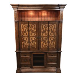 Horchow Two Piece Media Cabinet