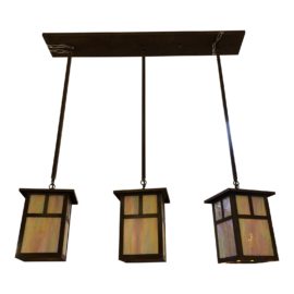Arroyo Craftsmen Huntington Three Light Island Fixture