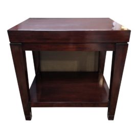 Eric Bors Custom Side or Accent Table. Original Price: $3,425.00