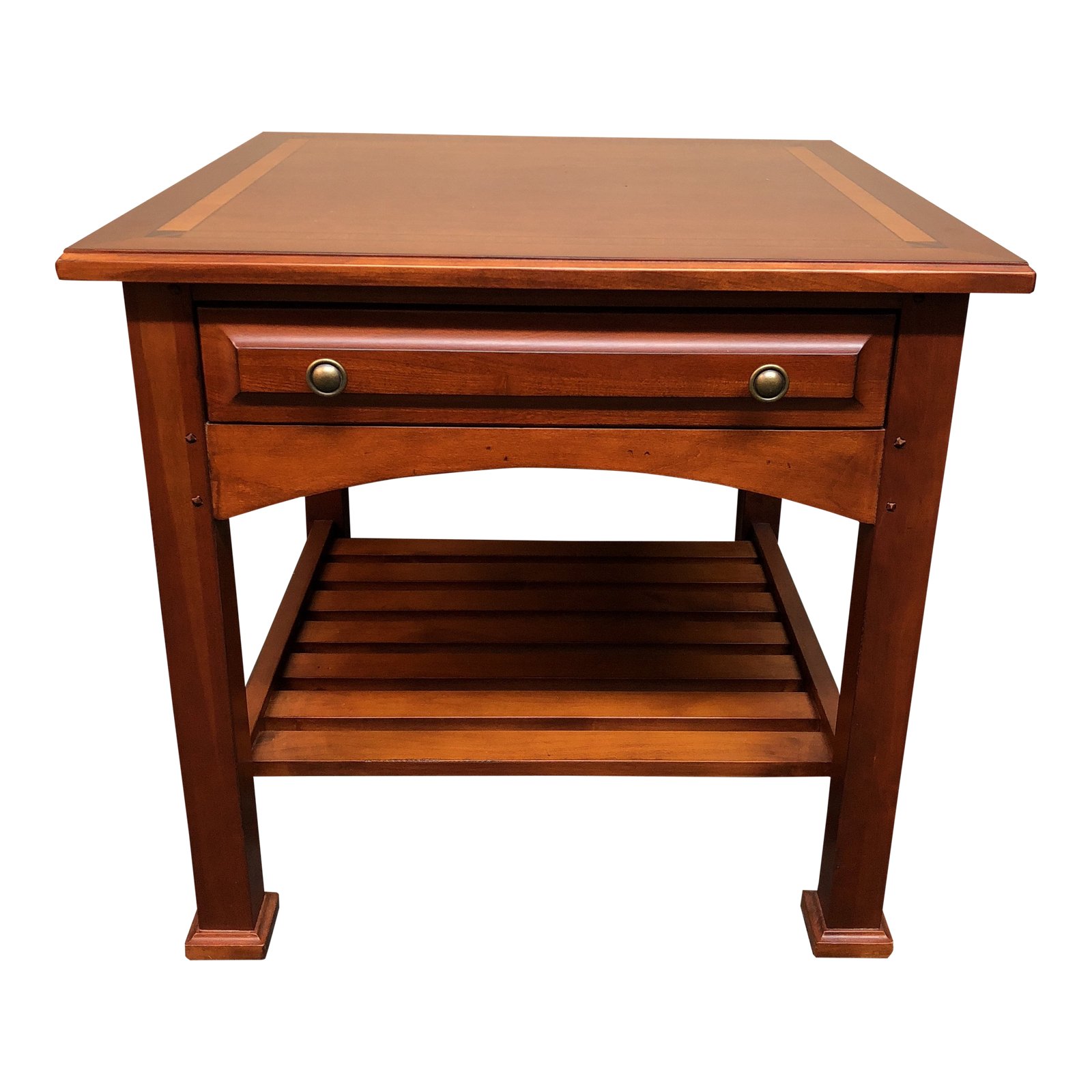 5個口のA♥DREXEL HERITAGE Drexel Heritage Bungalow Collection Side Table - Design Plus Gallery