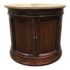 Brueners Furniture Wood + Marble Top Commode. Original Price: $2,235