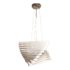Modern Style 3-Light Geometric Metal Pendant