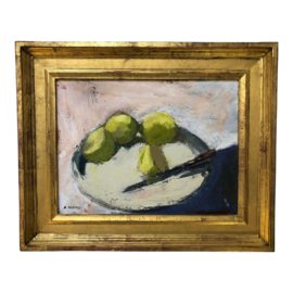 Anne Packard Custom Framed Original Painting. Original Price: $2,500